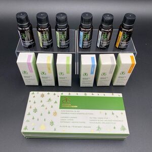 Arbonne Rescue & Renew Pure Essential Oil Set 6x15ml Lavender Tea Tree New